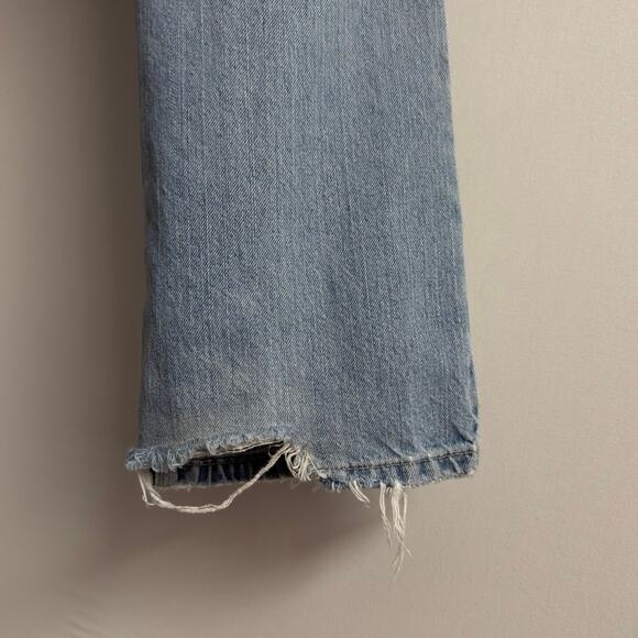 TOMMY HILFIGER Vintage 90s Y2K Low Rise Boot Cut Jeans  Size 5-6 - Picture 5 of 7